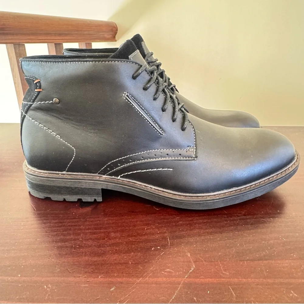Arkbird black leather Chuka boots men’s size 12
